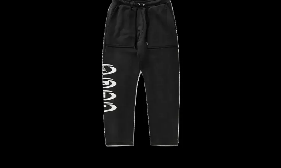 Travis Scott Fleece Pants Black<Air Jordan Clearance