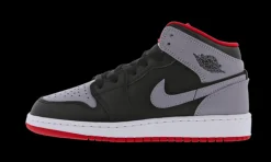 Air Jordan 1 Mid Cement Grey Red<Air Jordan Best
