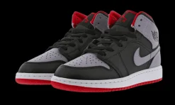Air Jordan 1 Mid Cement Grey Red<Air Jordan Best