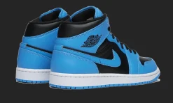 Air Jordan 1 Mid University Blue Black<Air Jordan Discount