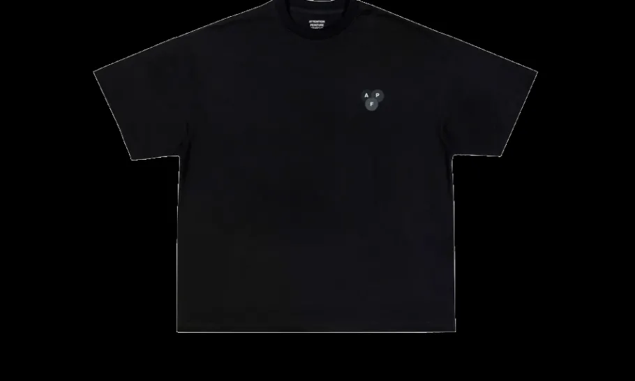 T-Shirt Black White<Attention Peinture Fraiche Outlet