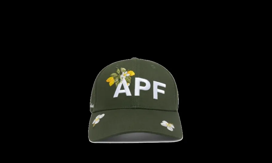 Lemon Blossom Green Cap<Attention Peinture Fraiche Fashion