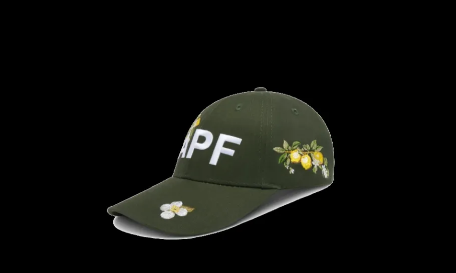Lemon Blossom Green Cap<Attention Peinture Fraiche Fashion