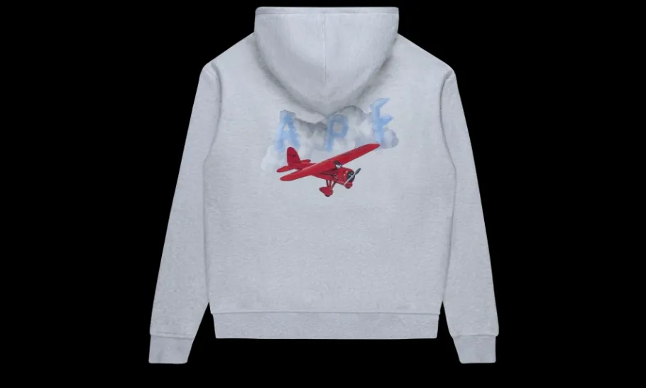 Zipper Grey Plane<Attention Peinture Fraiche Sale