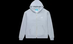 Zipper Grey White<Attention Peinture Fraiche Clearance