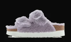 Arizona Big Buckle Shearling Purple Fog<Birkenstock Clearance
