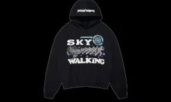 Sky Walking Hoodie Midnight Black<Broken Planet Hot