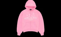 Zip Up Hoodie Candy Pink<Broken Planet Online
