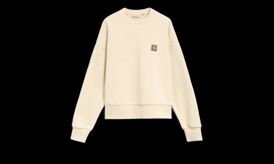 Eldon Boxy Sweatshirt Cream<Carhartt WIP Discount