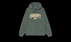 Hooded Sweatshirt Library Green<Carhartt WIP Discount
