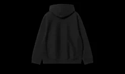 Hooded Sweatshirt American Script Black<Carhartt WIP Outlet
