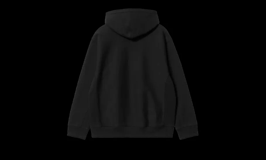Hooded Sweatshirt American Script Black<Carhartt WIP Outlet