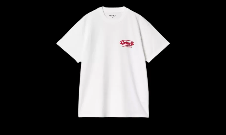 T-Shirt Logo White<Carhartt WIP Outlet