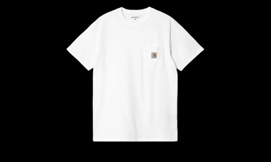 T-Shirt Pocket White<Carhartt WIP Discount
