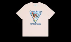 T-Shirt La Joueuse Pink<Casablanca Discount