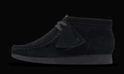 Wallabee Boot Black Suede<Clarks Online