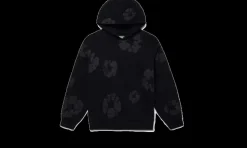 Cotton Wreath Hoodie Black Monochrome<Denim Tears Hot