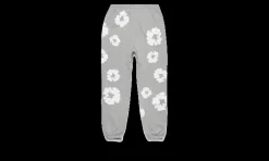 Sweatpant The Cotton Wreath Grey<Denim Tears Fashion