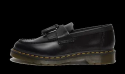 Adrian Smooth Leather Tassel Loafer Black<Dr. Martens Online