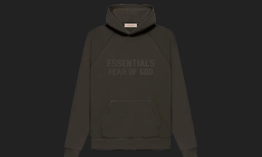 Essentials Hoodie Off Black<Fear of God Clearance