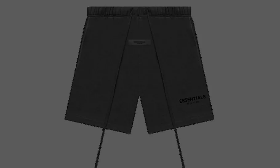 Essentials Shorts Black Stretch Limo<Fear of God Discount