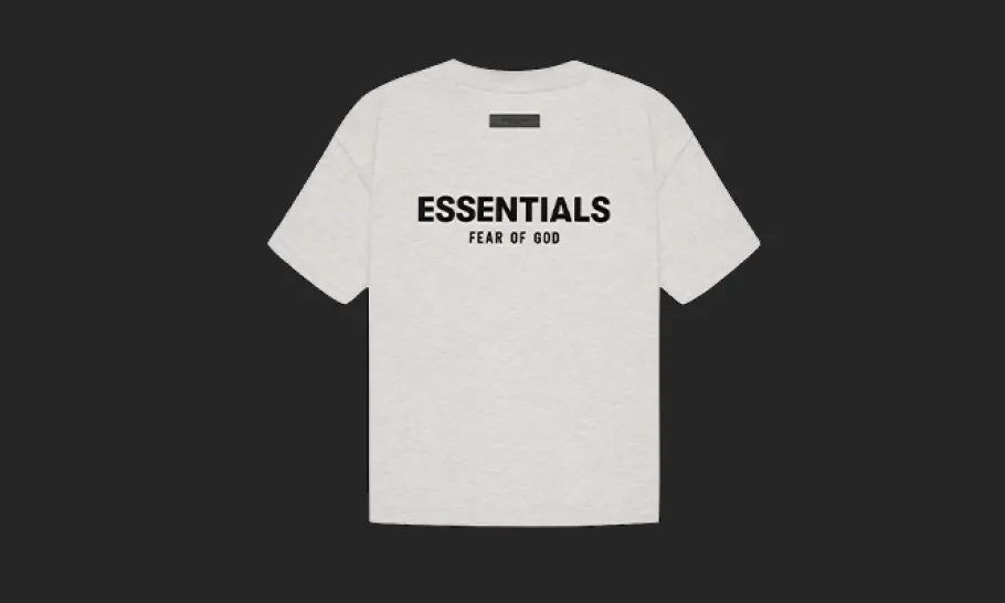 Essentials T-shirt Light Oatmeal<Fear of God Best