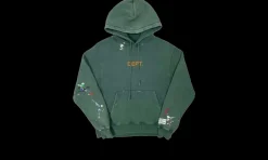 Hoodie Painted Forest Green<Gallery Dept Best