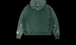 Hoodie Painted Forest Green<Gallery Dept Best