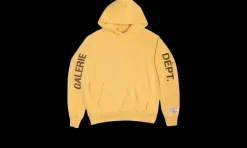 Logo Hoodie Yellow<Gallery Dept Online