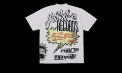 Records Hollywood Tee Cream<Hellstar Fashion