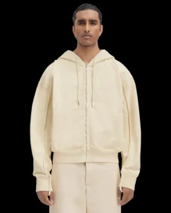 Le Sweater Camargue Zip Beige<Jacquemus New