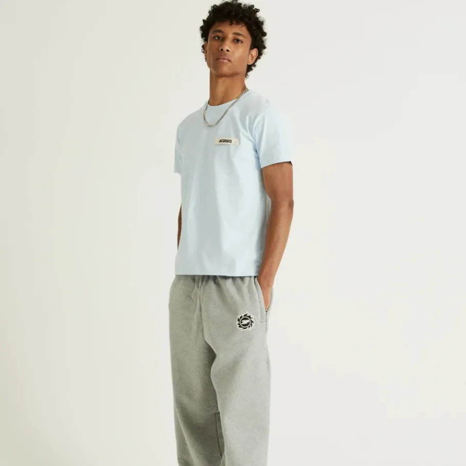 Le T-Shirt Gros Grain Blue<Jacquemus Online