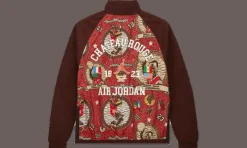 Jordan Maison Château Rouge Veste Légère Bordeaux<Air Jordan Online