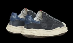 Blakey OG Sole Over-Dyed Canvas Low Navy<Maison Mihara Yasuhiro Fashion
