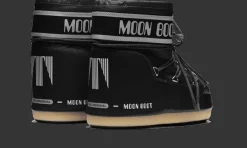 Icon Low Black Nylon<Moon Boot Best