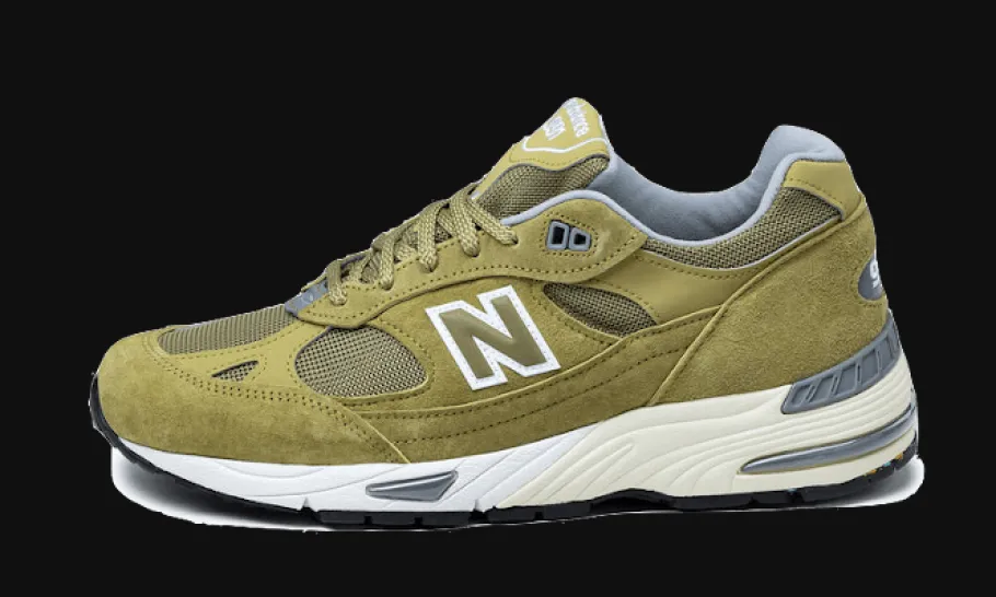 991 Made in UK Green Moss<New Balance Clearance
