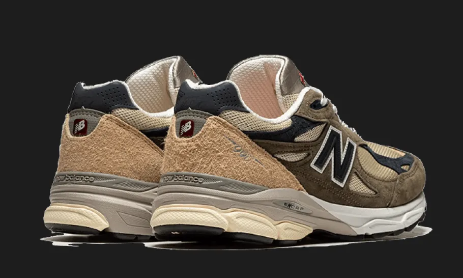 990 v3 Made In USA Green Cream<New Balance Discount