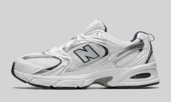 530 White Grey Navy<New Balance Hot