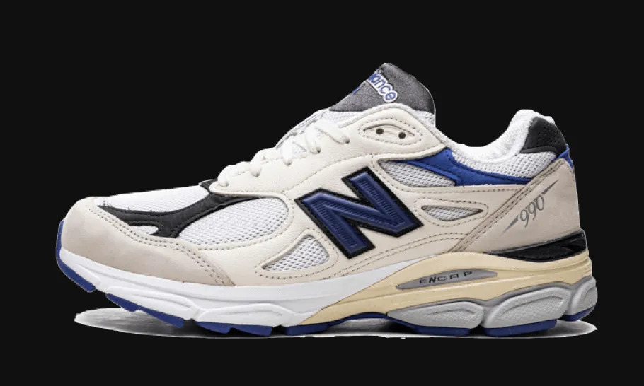 990V3 - Made In USA Cream Blue<New Balance New