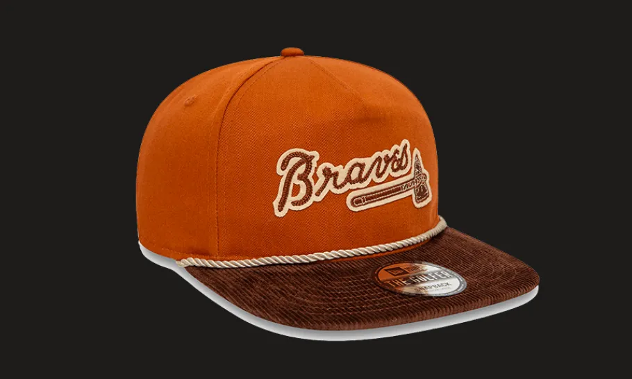 GOLFER Atlanta Braves Corduroy<New Era Best