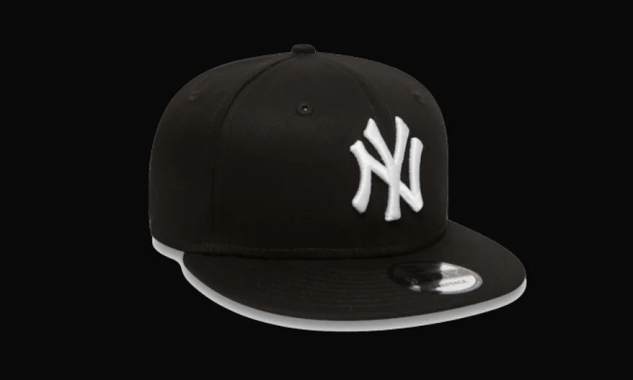 League Essential 9FIFTY® Black White<New Era Discount