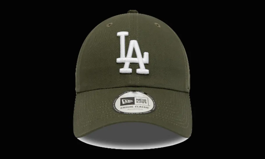League Essential 9TWENTY® LA Logo Olive<New Era Clearance