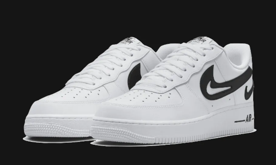 Air Force 1 Low '07 FM Cut Out Swoosh White Black<Nike Clearance