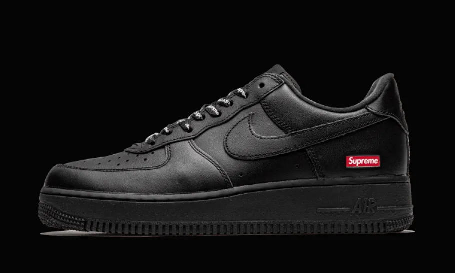 Air Force 1 Low Black Supreme<Nike Best