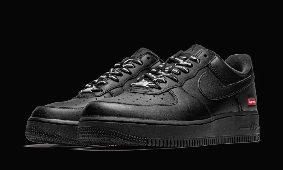 Air Force 1 Low Black Supreme<Nike Best
