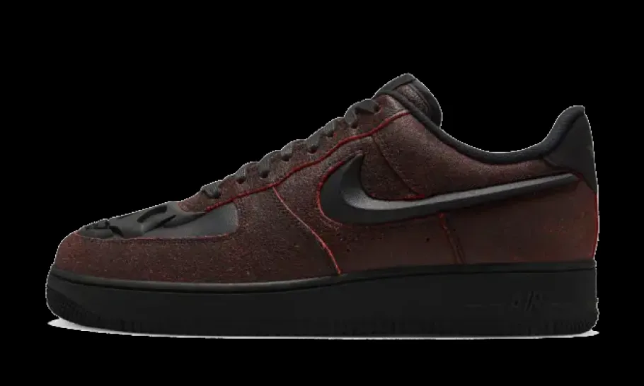 Air Force 1 Low Halloween Crimson Black<Nike Fashion