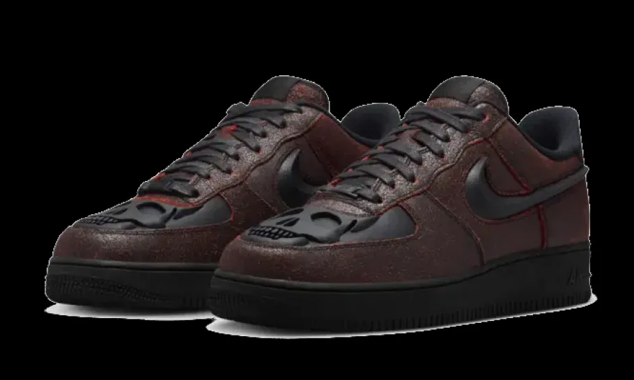 Air Force 1 Low Halloween Crimson Black<Nike Fashion