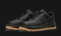 Air Force 1 Low Luxe Black Gum<Nike New