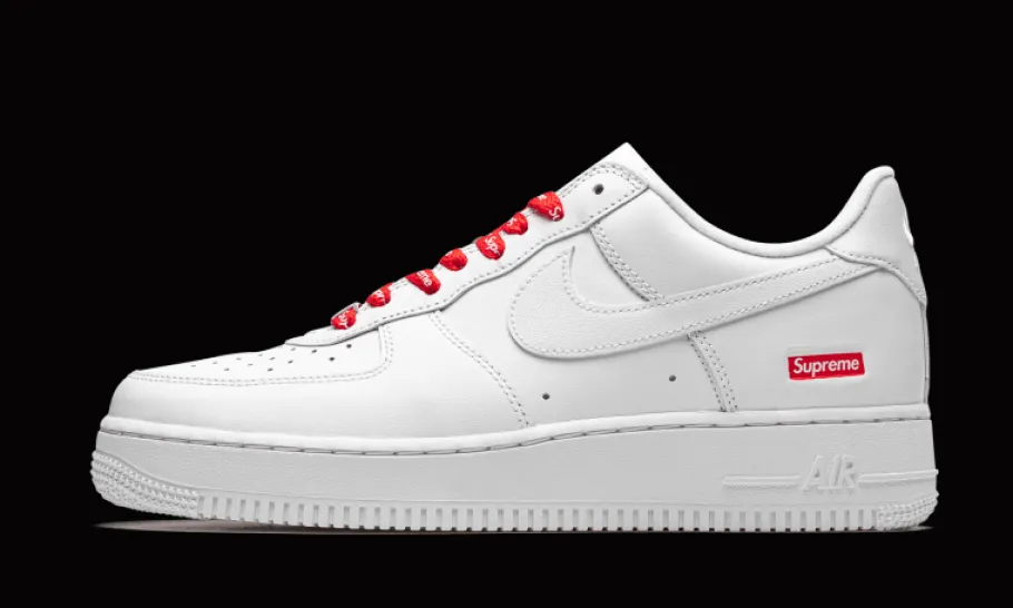 Air Force 1 Low White Supreme<Nike Sale