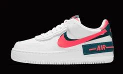 Air Force 1 Shadow White Dark Teal Solar Red<Nike Best